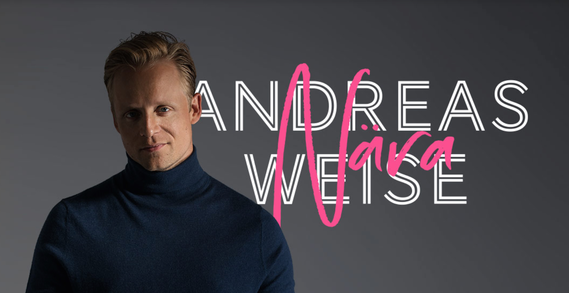 Andreas Weise åker ut på sin första egna turné i höst!